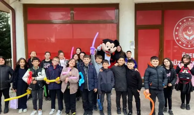 Öğrenciler hem yorgunluk attı hem de eğlendi