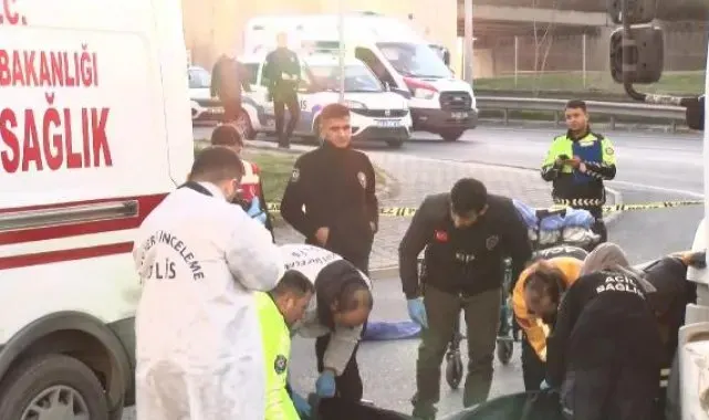 Esenyurt'ta kamyonun altında kalan motokurye öldü