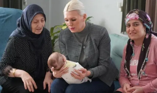 Solunum yolu rahatsızlığı yaşayan bebeğe destek