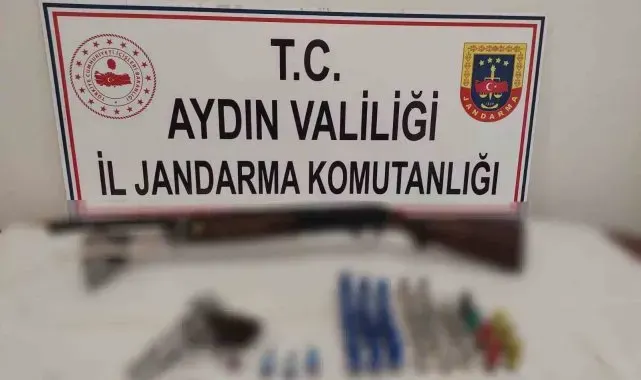 Söke'de silah kaçakçılığı operasyonu