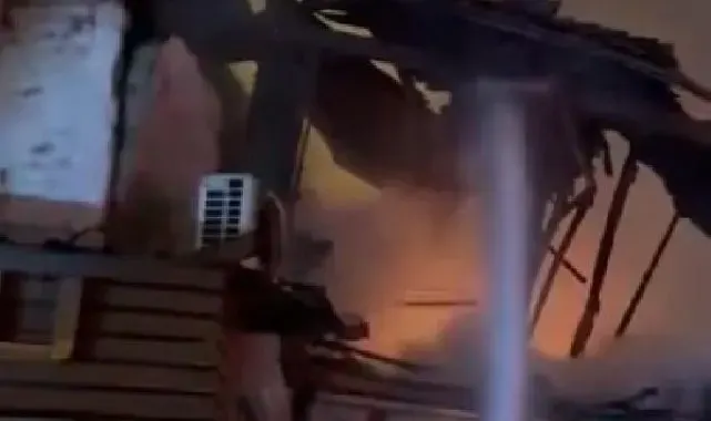 Tarihi Uzun Çarşı'da yangın