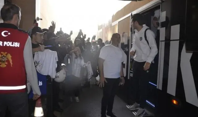 Beşiktaş, Mersin'e geldi