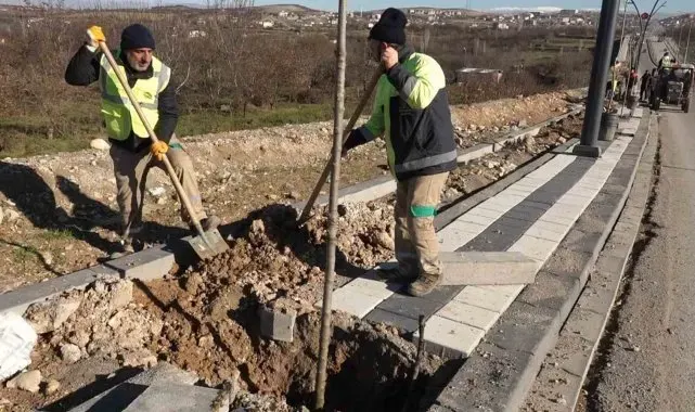 Kuzey kuşak yolunda çevre düzenleme çalışmaları