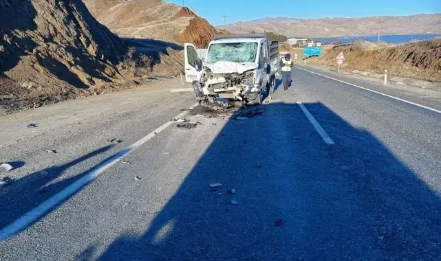 Elazığ'da trafik kazası: 3 yaralı