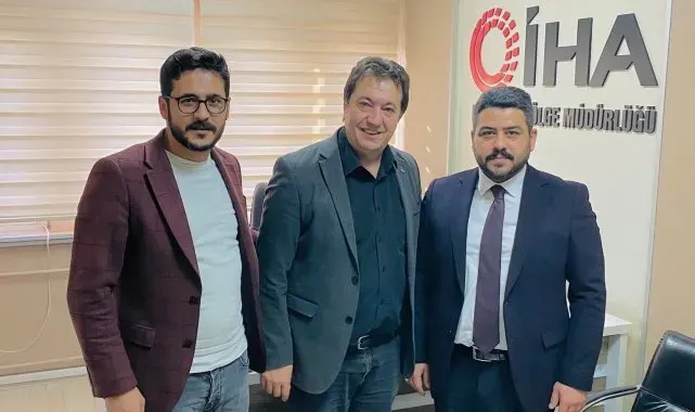 Ardahanlı ve Uslu'dan İHA'ya ziyaret