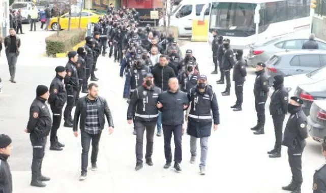 Eskişehir'de, 'Kafes-18' operasyonuna 13 tutuklama