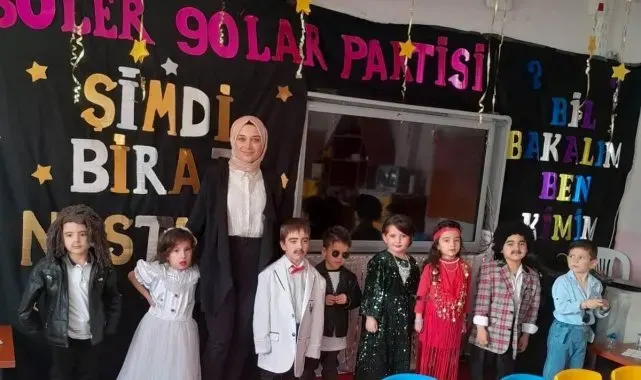 Anasınıfında 80'li, 90'lı yıllar etkinliği