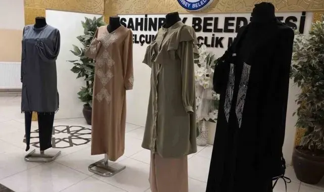 Şahinbey tesislerinde el emeği göz nurları sergilendi
