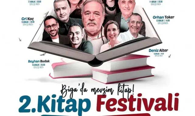 Biga Belediyesi 2. Kitap Festivali Başlıyor