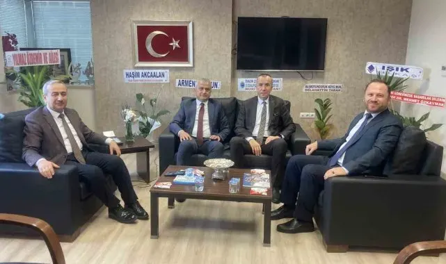 Kurum müdürlerinden Sarıçam'a ziyaret