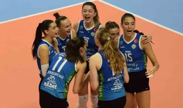Nilüfer'in sultanları CEV Challenge Cup'ta çeyrek finale yükseldi