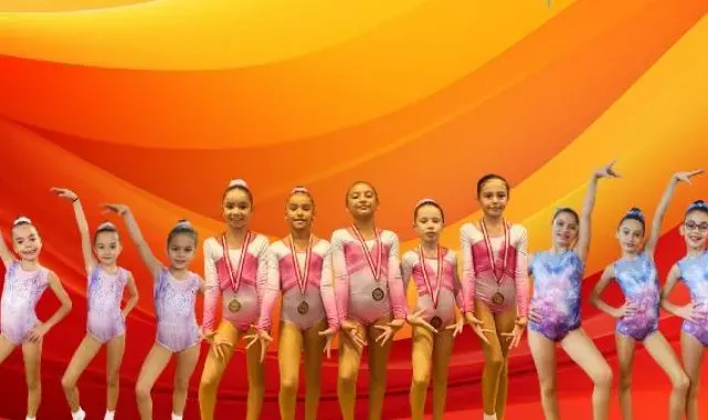 Göztepe'ye cimnastikte 10 madalya