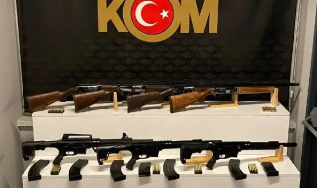 Kayseri'de kaçak silah ticaretine 3 gözaltı