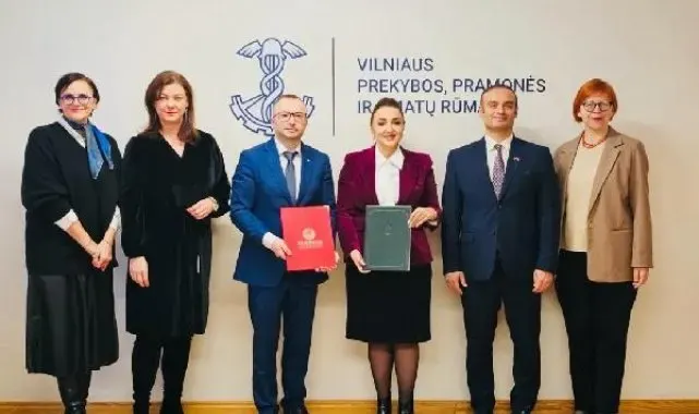 ULUSKON, Litvanya'da Vilnius Ticaret Odası ile iş birliği protokolü imzaladı