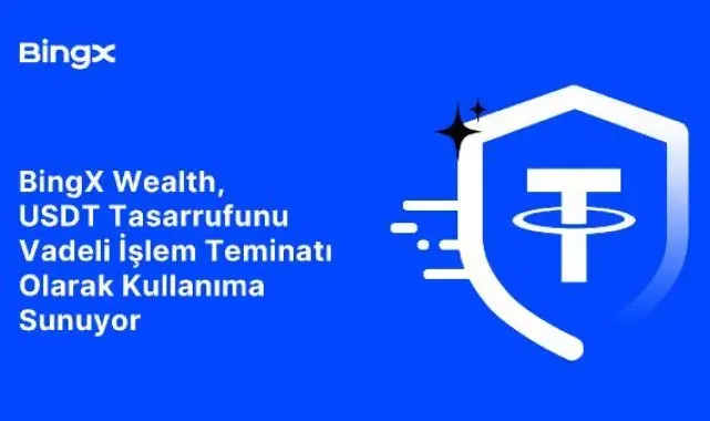 BingX Wealth, USDT tasarrufunu vadeli işlem teminatı olarak kullanıma sunuyor