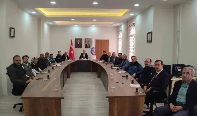 Hisarcık'ta kış tedbirleri masaya yatırıldı