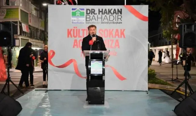Bahçelievler'de Kültür Sokağı açıldı