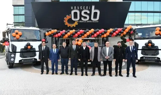 Kayseri OSB'nin araç filosuna 6 yeni araç eklendi