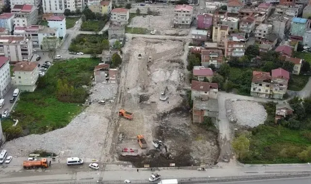Canik yeni bulvar yoluna kavuşuyor