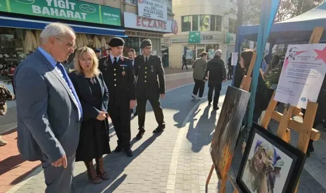 Nazilli Lisesi'nden anlamlı sergi