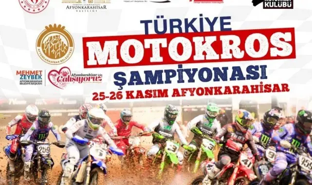 Motokros Şampiyonları Afyonkarahisar'da belli olacak