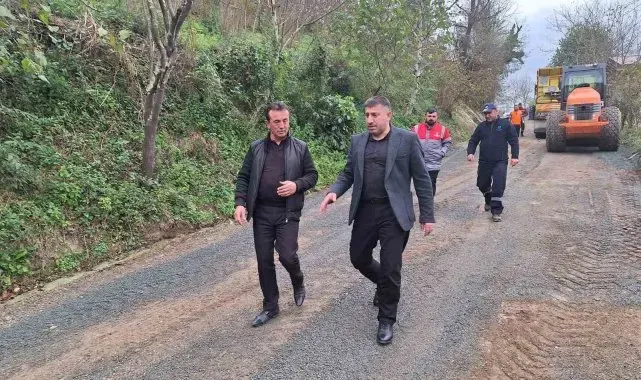Ulubey'de yollara sıcak asfalt konforu