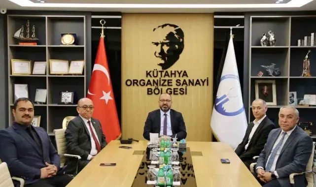 Ünkoç ve Eşsiz Kütahya OSB yönetimini ziyaret etti