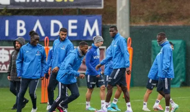 Trabzonspor'da Sivasspor hazırlıkları devam etti