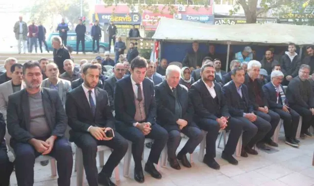 Mersin'de Filistin'e destek yöresel pazar açılışı yapıldı