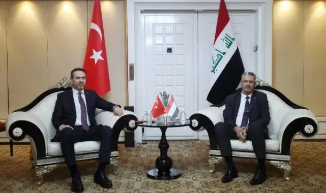 Bakan Bayraktar, Irak Petrol Bakanı Abdulgani ile görüştü
