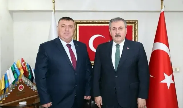Başkan Alp'ten Destici'ye ziyaret