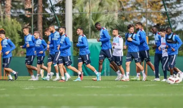 Trabzonspor'da Sivasspor hazırlıkları sürüyor