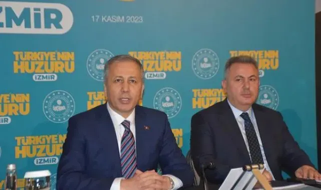 İçişleri Bakanı Yerlikaya, İzmir'de