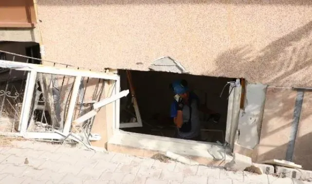 Ankara'da doğal gaz patlaması: 1 yaralı