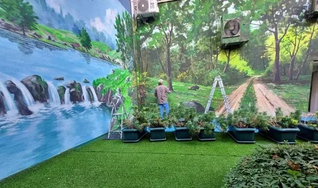 Koca duvar 6 günde sanat eserine dönüştü