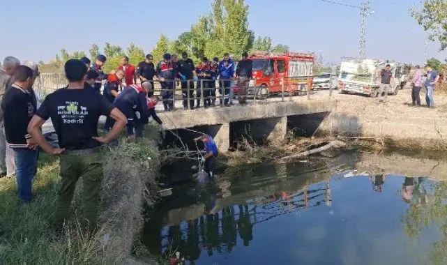 Sulama kanalında kadın cesedi bulundu