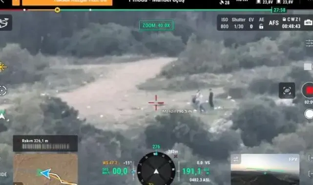 Sultanbeyli'de silahla ateş edenleri polis dronla yakaladı