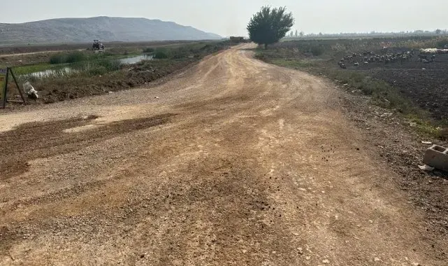 Kırıkhan'da yollar yenileniyor