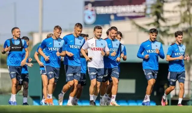 Trabzonspor'da Fatih Karagümrük maçı mesaisi başladı
