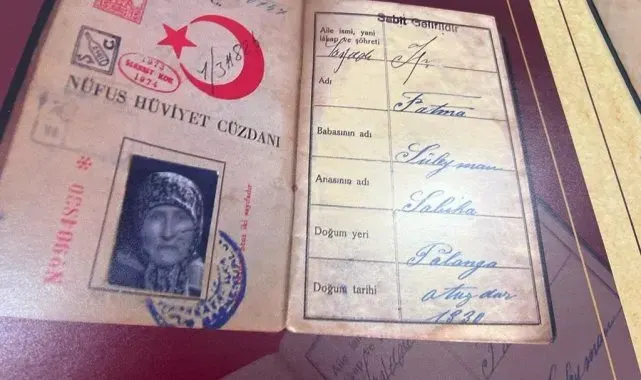 Giresun'da nüfus cüzdanlarının 100. yıl serüveni