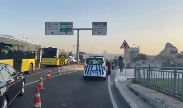 Vatan Caddesi 29 Ekim provaları nedeniyle trafiğe kapatıldı