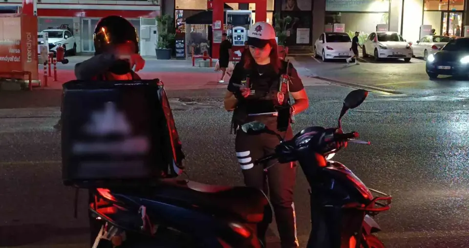 Tekirdağ’da trafik uygulaması