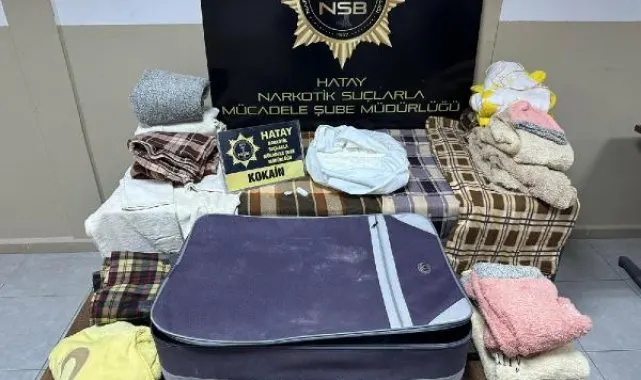 Hatay'da, jandarma ve polisten 2 ayrı uyuşturucu operasyonu: 2 tutuklama