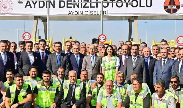Aydın-Denizli Otoyolundan 3 günde 22 bin araç geçti