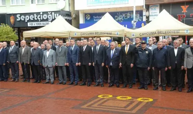 Çaycuma'da Muhtarlar Günü kutlandı