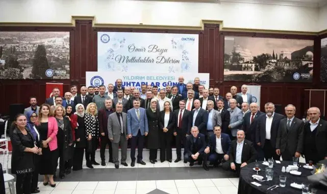 Başkan Yılmaz, muhtarla buluştu