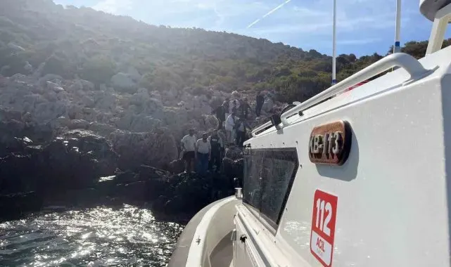 Oğlan Boğuldu koyunda mahsur kaldılar