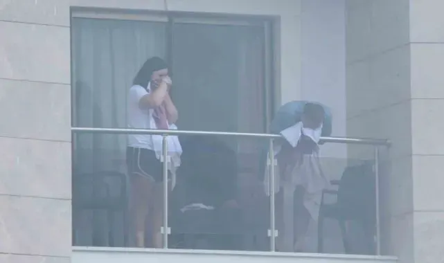Antalya'da 5 yıldızlı otelde yangın paniği