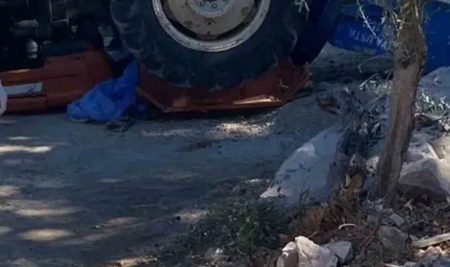 Seydikemer'de traktör devrildi: 1 ölü