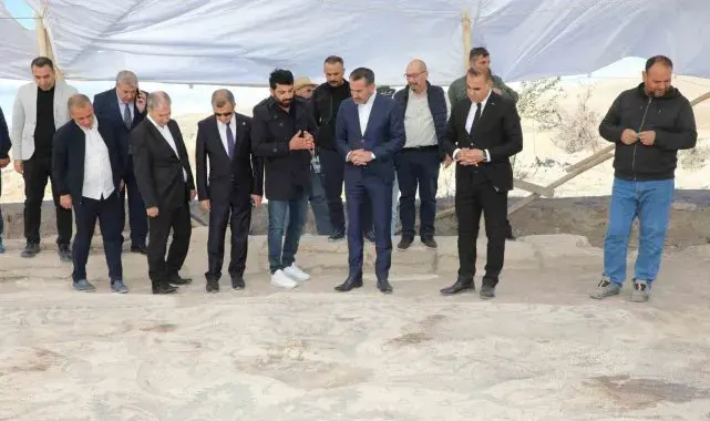 Başkan Şerifoğulları, Salkaya köyünde incelemelerde bulundu